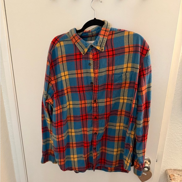 St. John's Bay Other - Colorful Plaid Button-Up Shirt